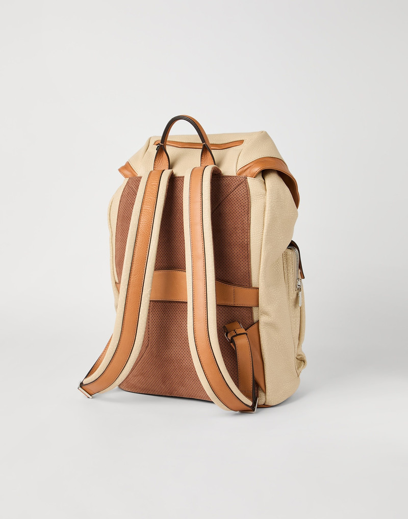 Brunello Cucinelli Cowhide leisure backpack outlook