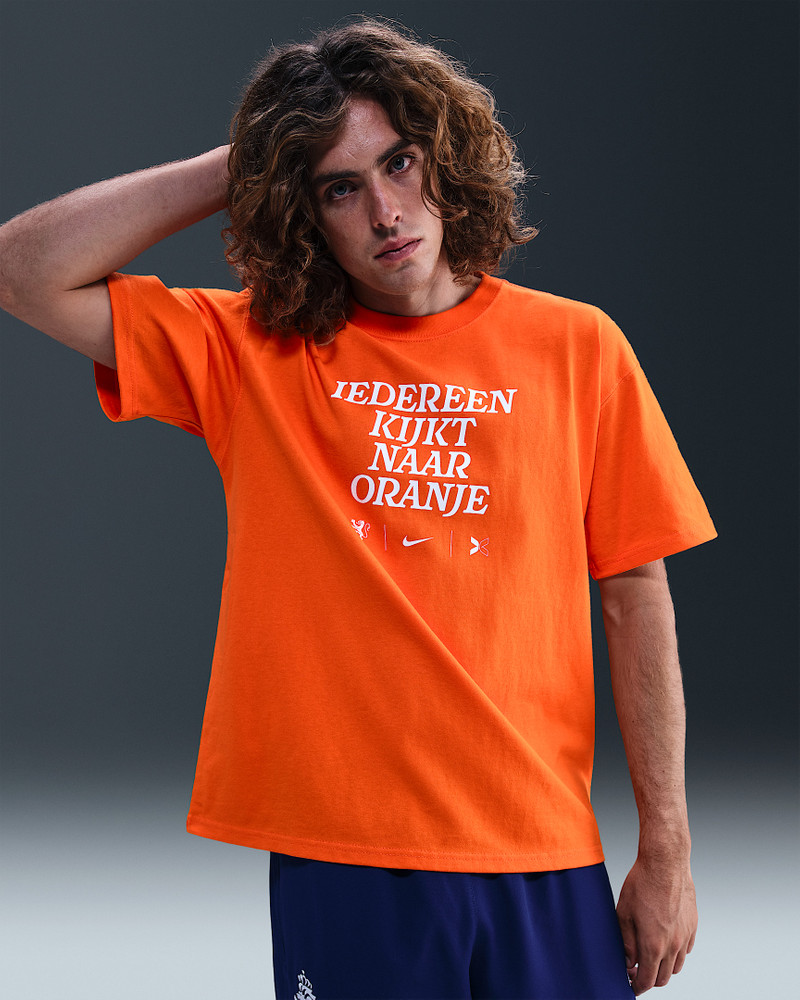 Everyone Watches Women's Sports™ "Netherlands" Nike by TOGETHXR Soccer T-Shirt 3