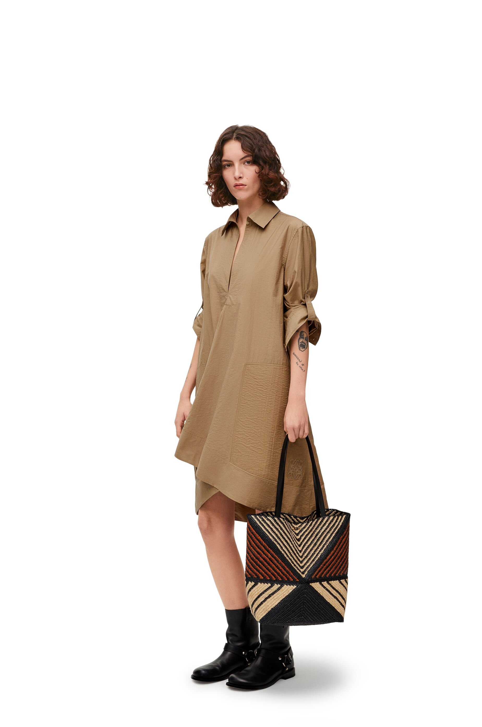 Tunic dress in cotton blend - 2