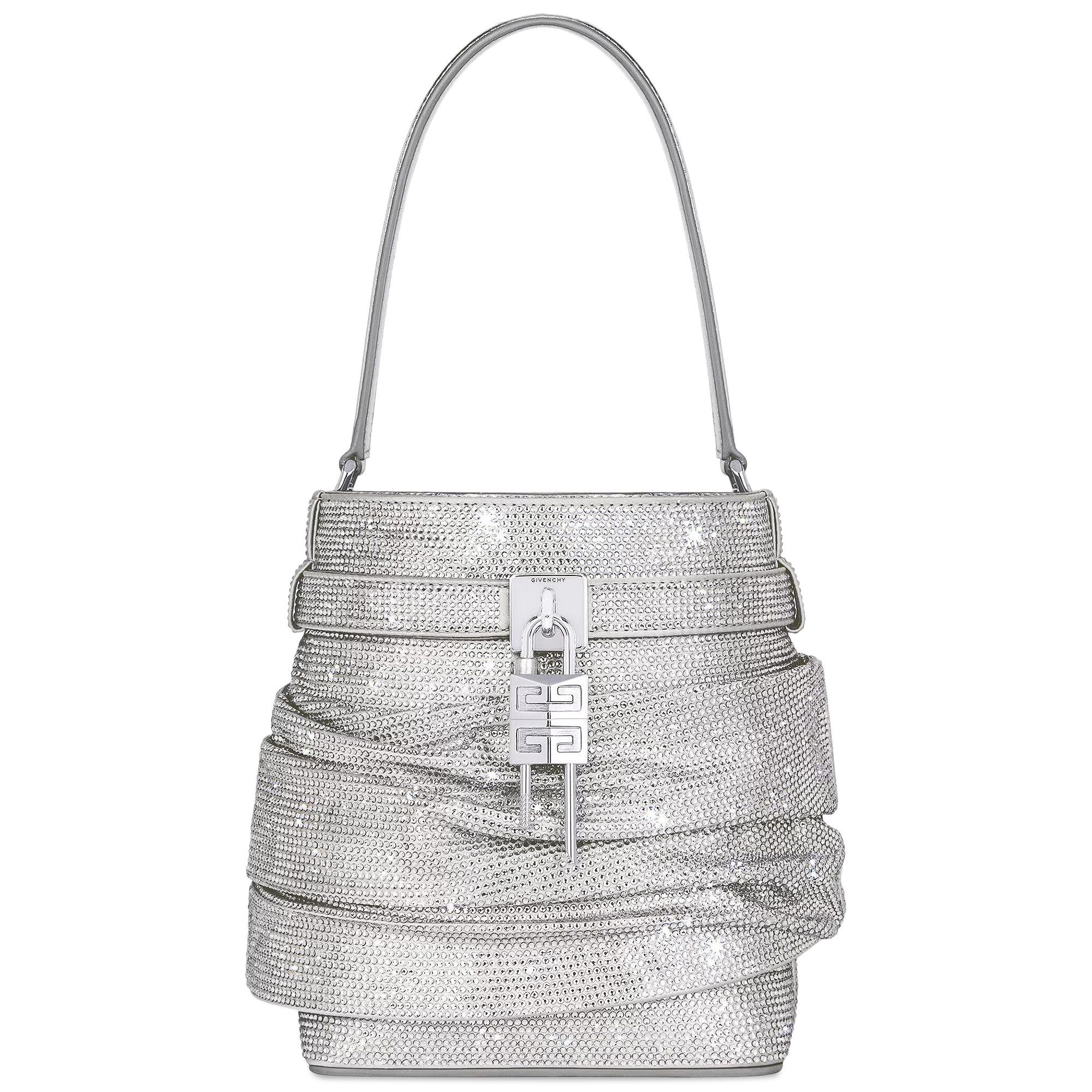 Givenchy Shark Lock Bucket Bag 'Light Silvery' - 1