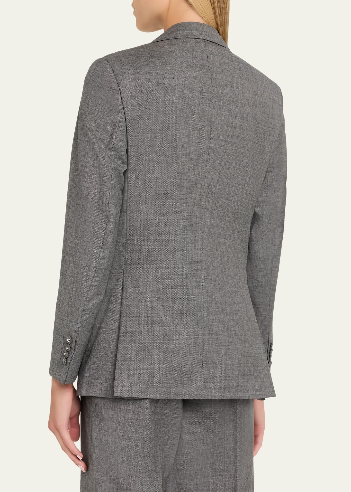 Charlene Single-Breasted Jacket - 3