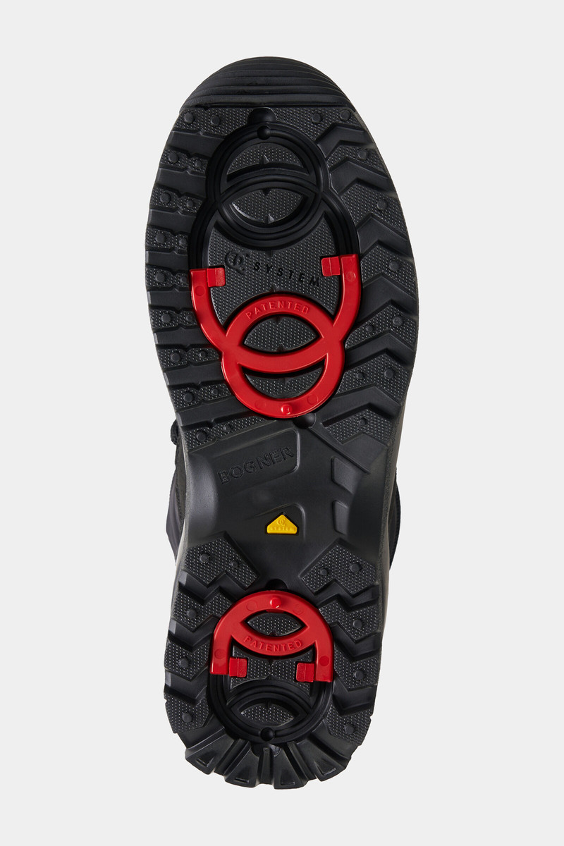 Snow boots Alta Badia with spikes in Black 7