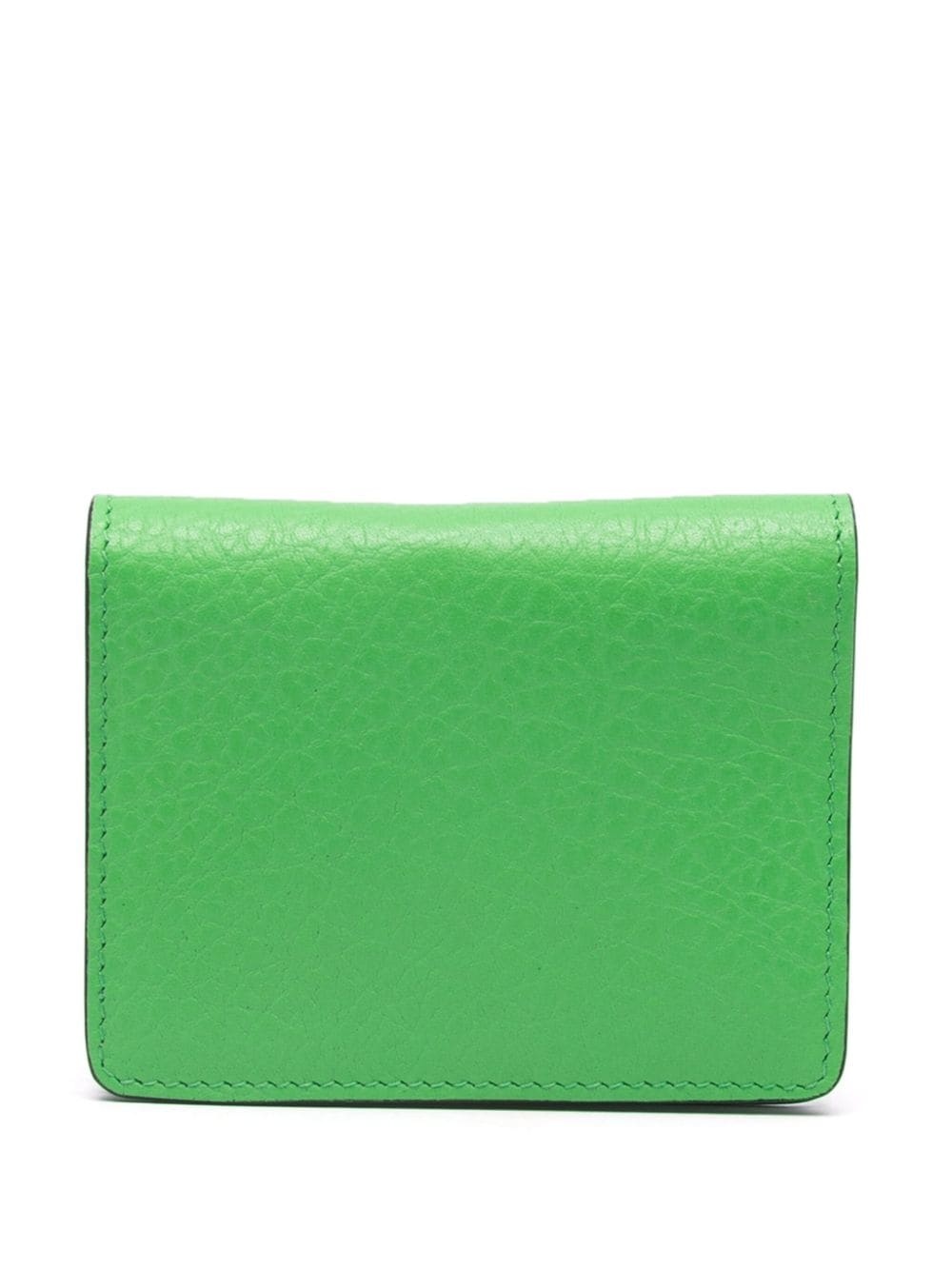 folded leather wallet - 2