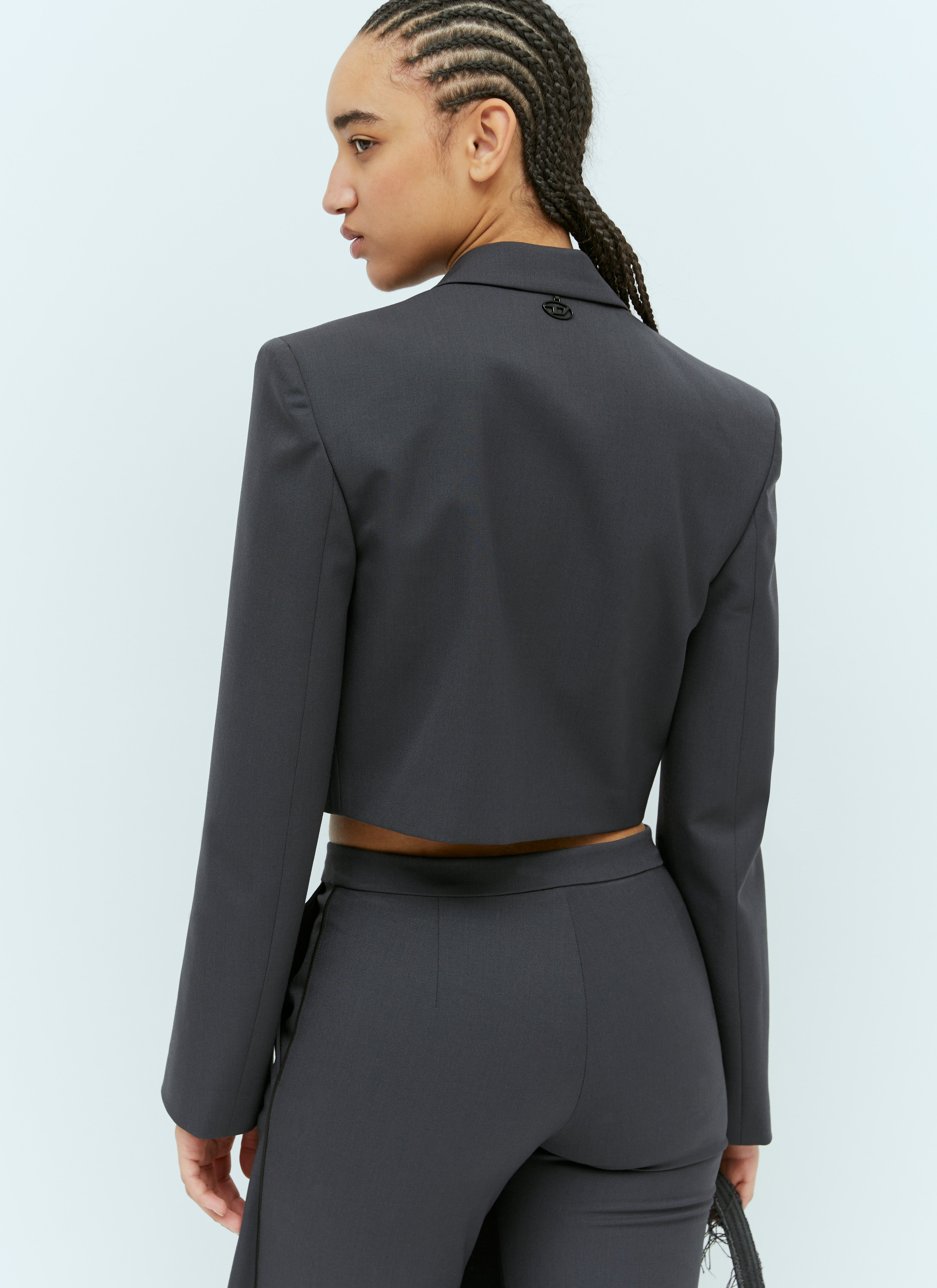 Diesel Women G-Milla-P1 Tailored Crop Blazer - 2