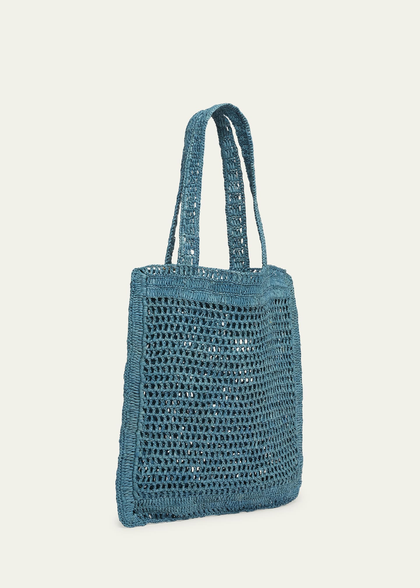 Summer Banana Tote Bag in Crochet Fabric - 3