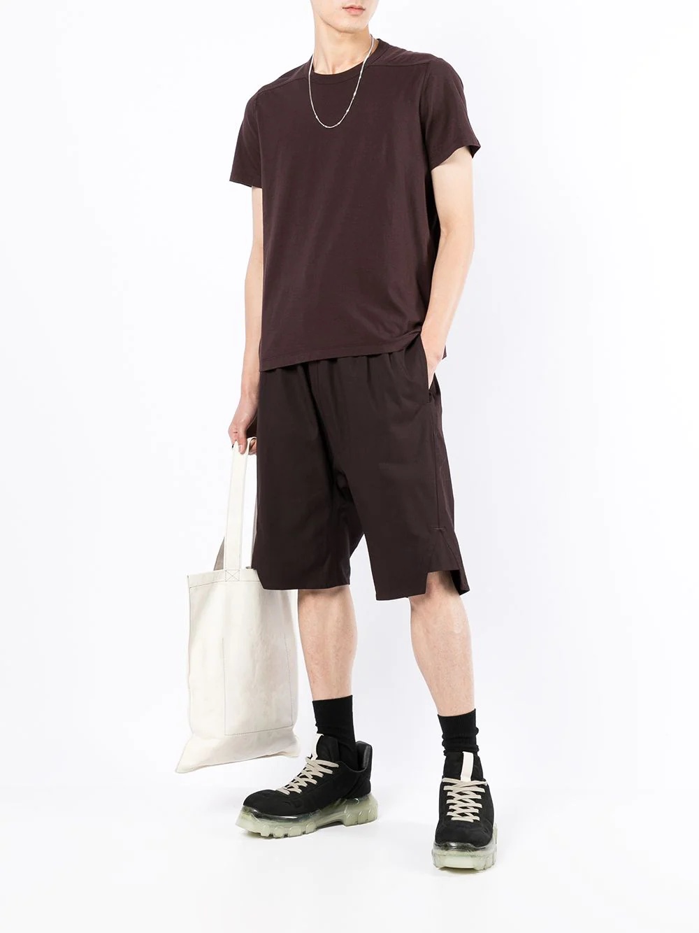 knit short-sleeve T-shirt - 2