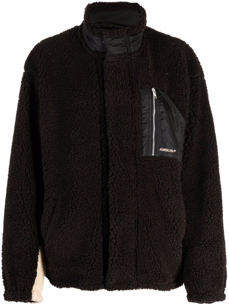 two-tone teddy jacket 1