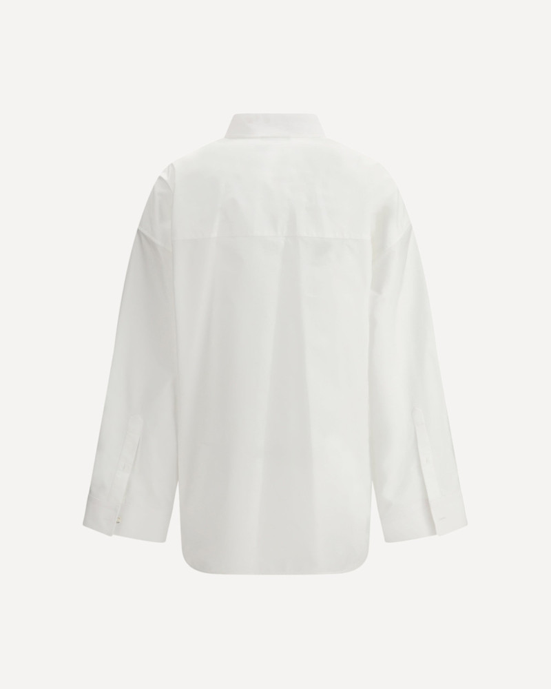 BALENCIAGA Lace-up cotton Shirt outlook
