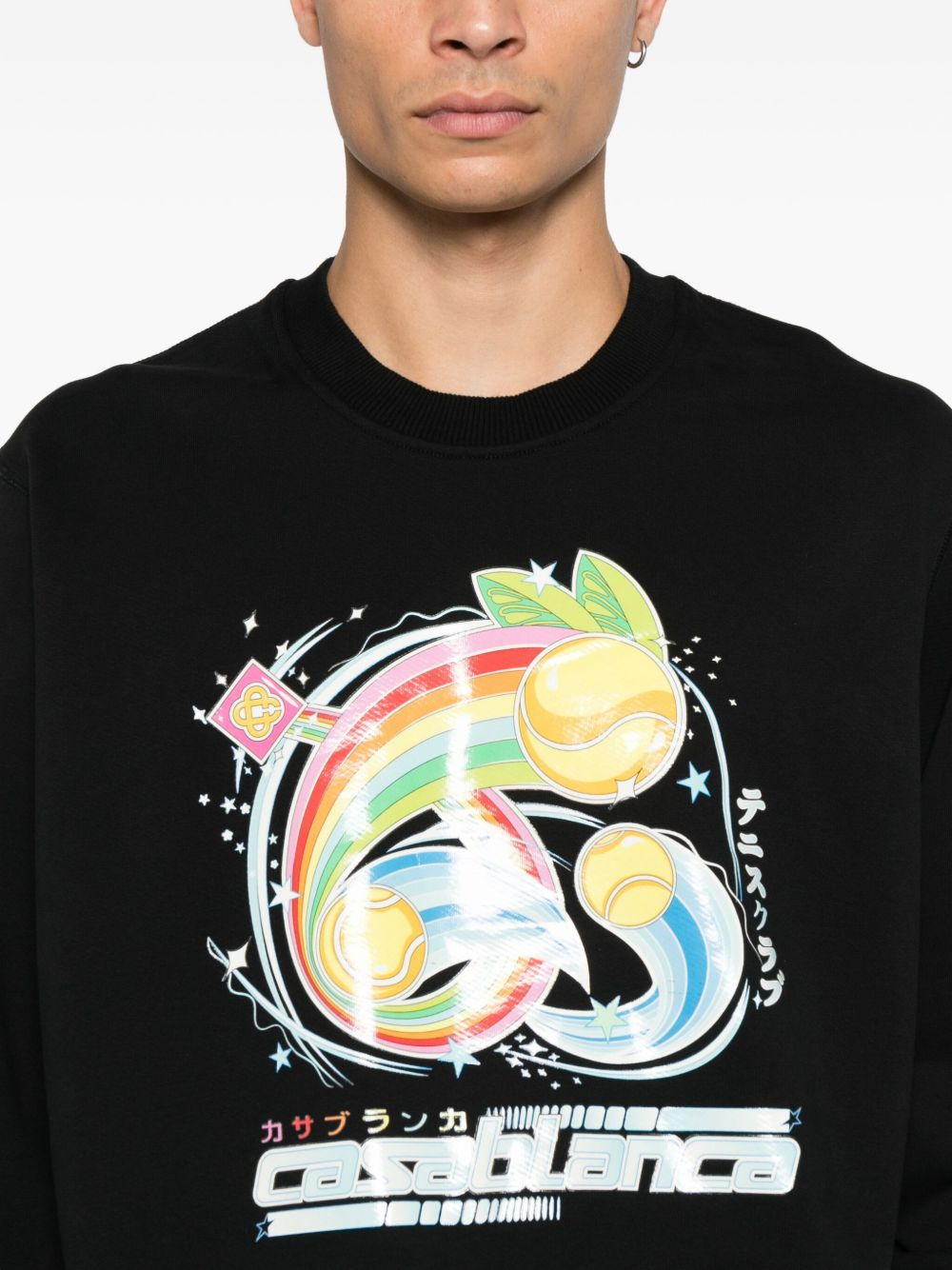 graphic-print sweatshirt - 5