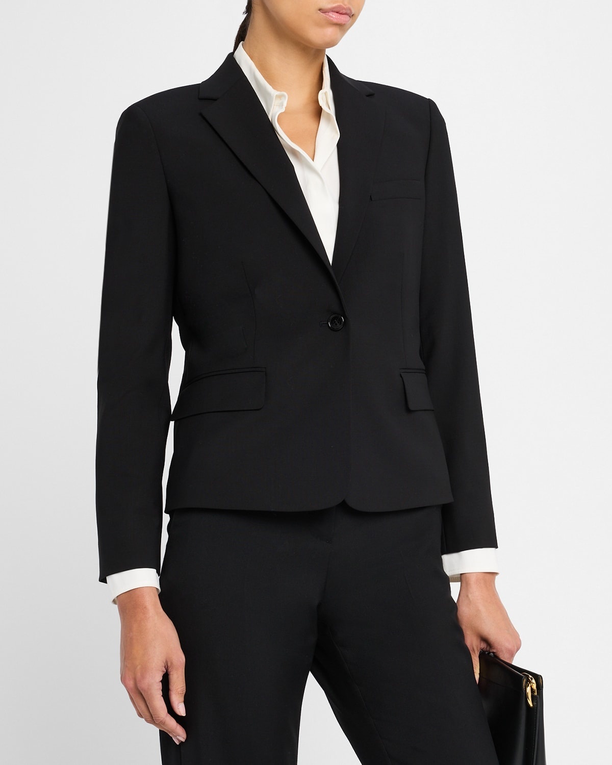 Slim One-Button Jacket - 4