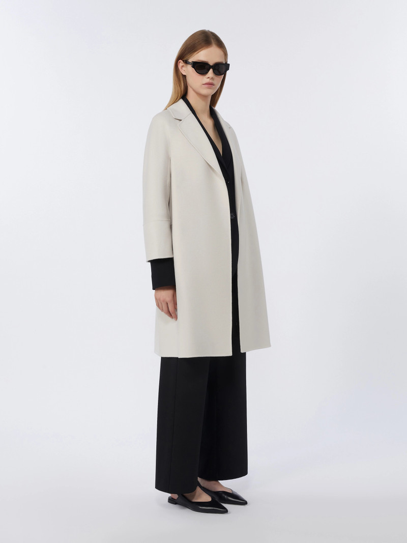 ARONA Short wool coat - IVORY 2