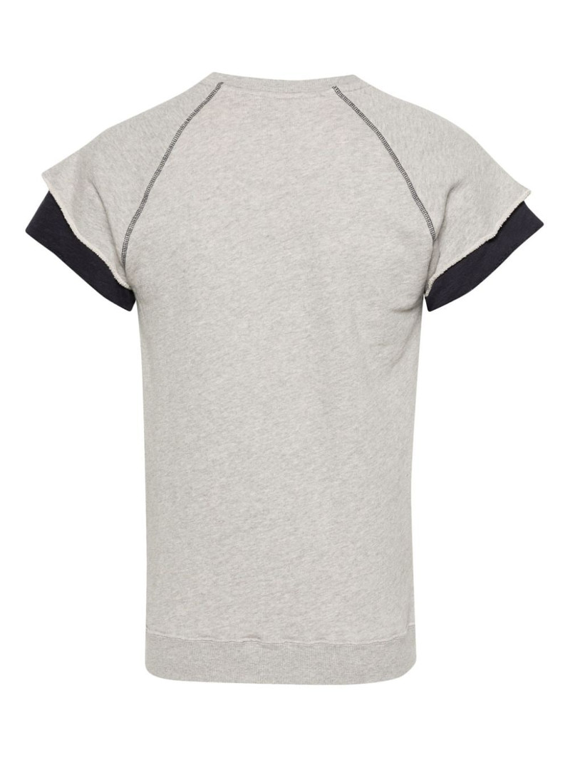 Martine Rose logo-embroidered layered T-shirt outlook