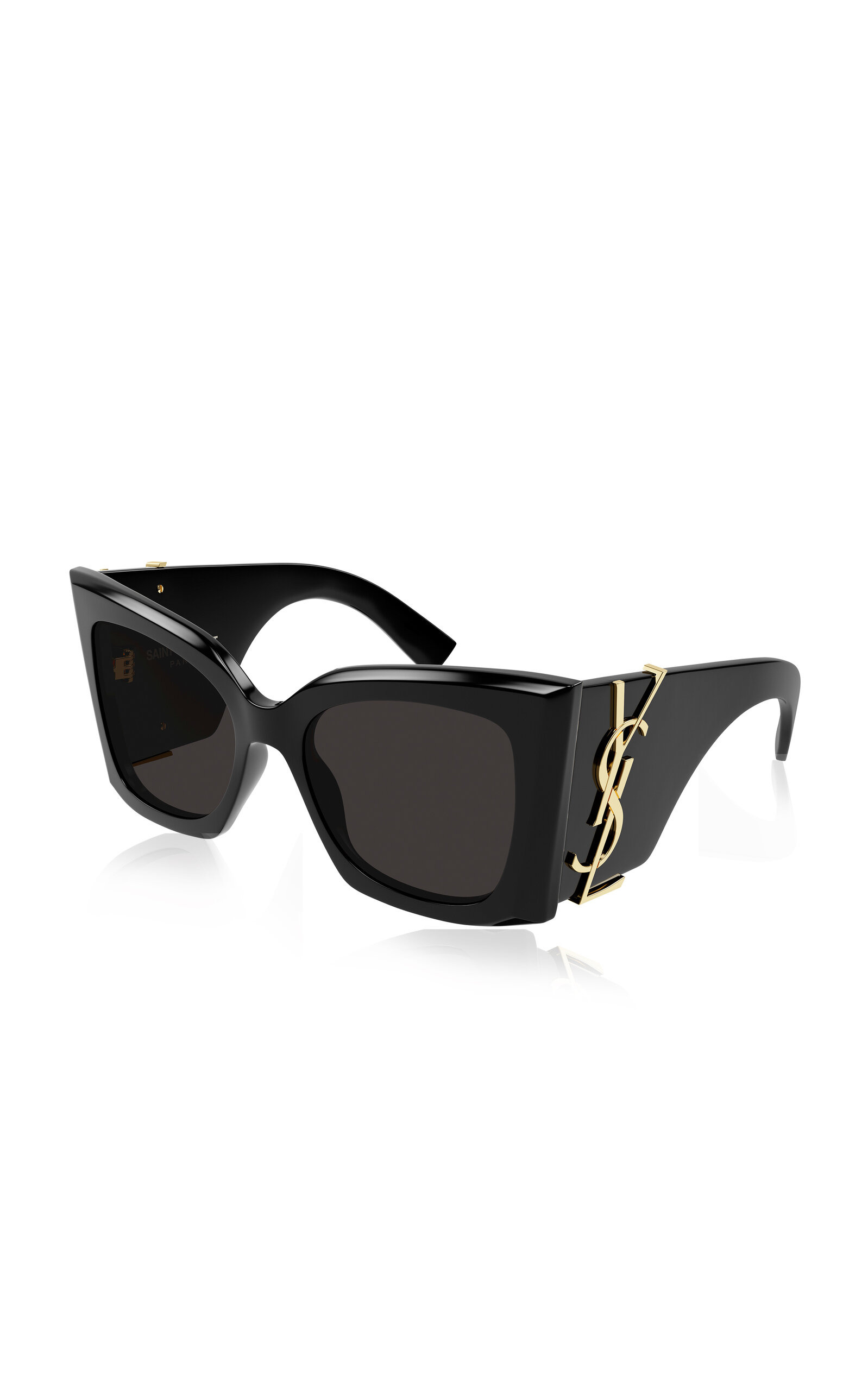 Blaze Cat-Eye Acetate Sunglasses black - 3