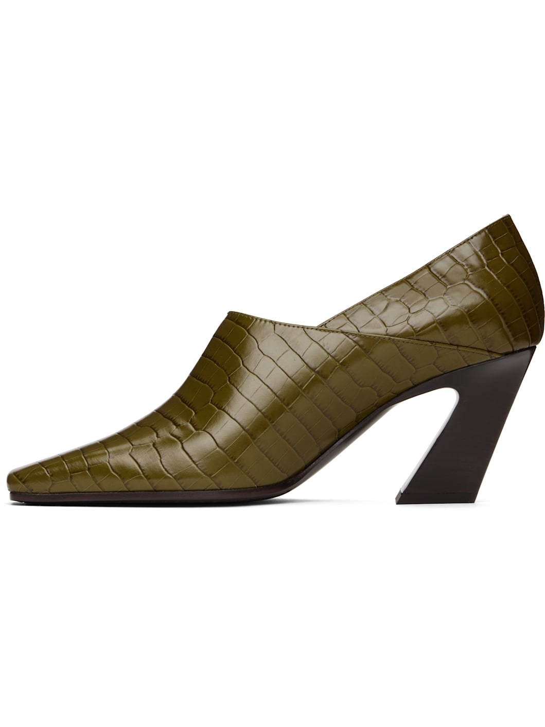 Green Lewis Heels - 3