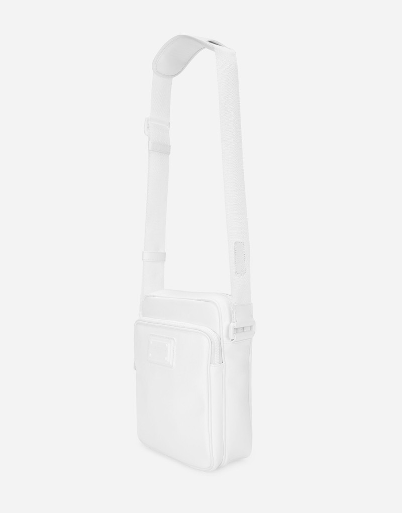 Faux leather crossbody bag BLANCO DOLCE&GABBANA 5