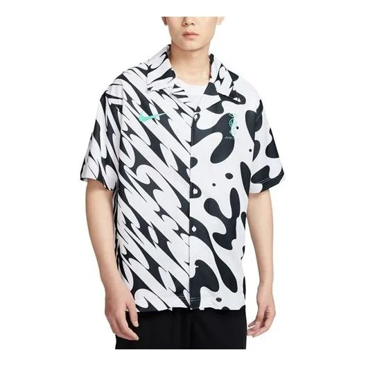 NIKE DRI-FIT SHOOTING TOP 'Black White' FJ7230-100 - 1