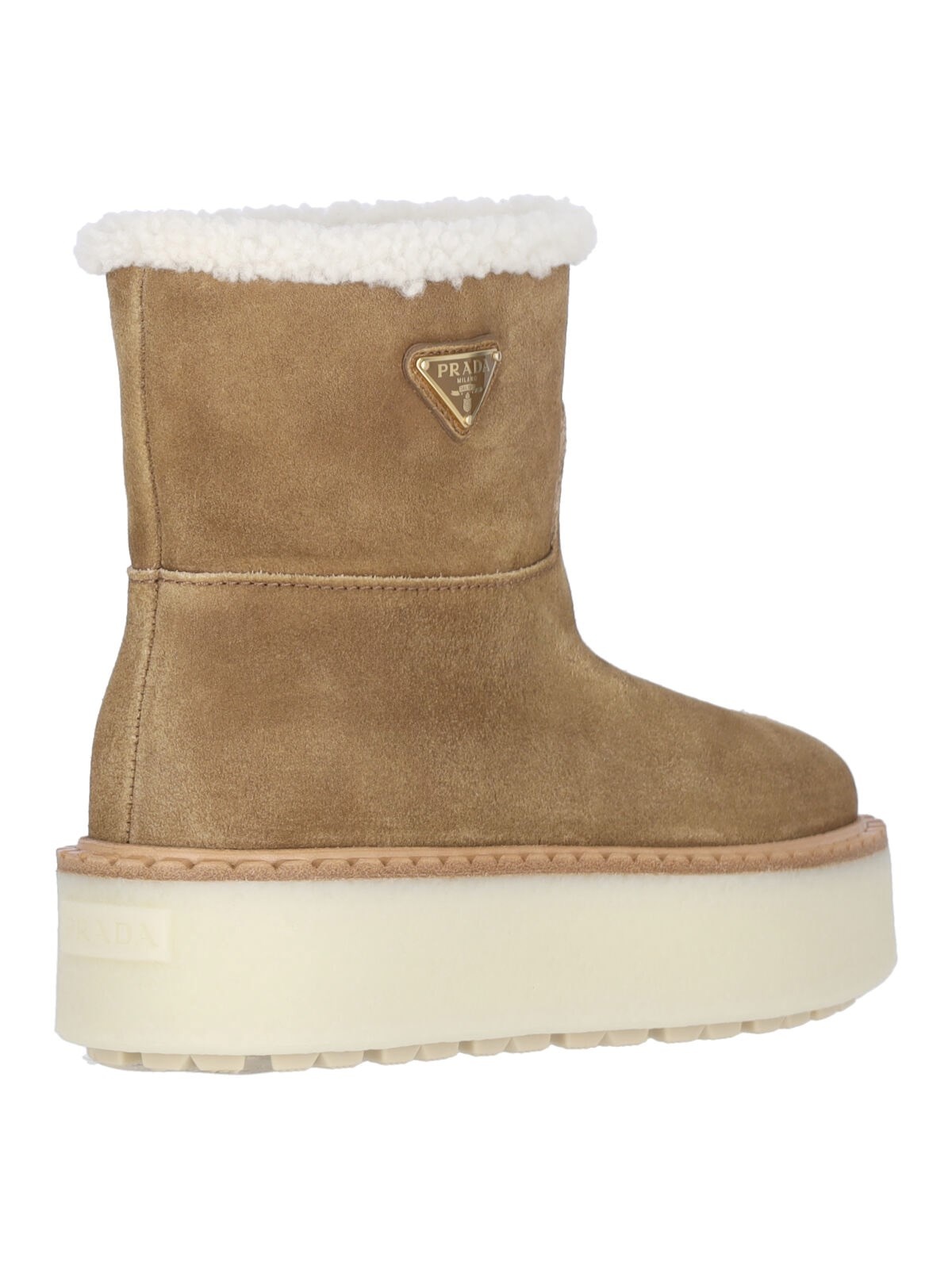 LOGO SHEARLING BOOTS - 4