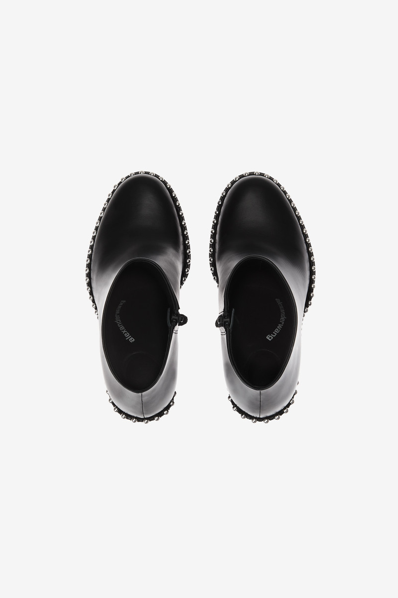 nova round toe ankle boot in leather 6