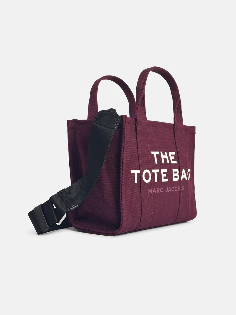 Marc Jacobs SMALL 'TOTE' DARK PLUM TELA BAG outlook