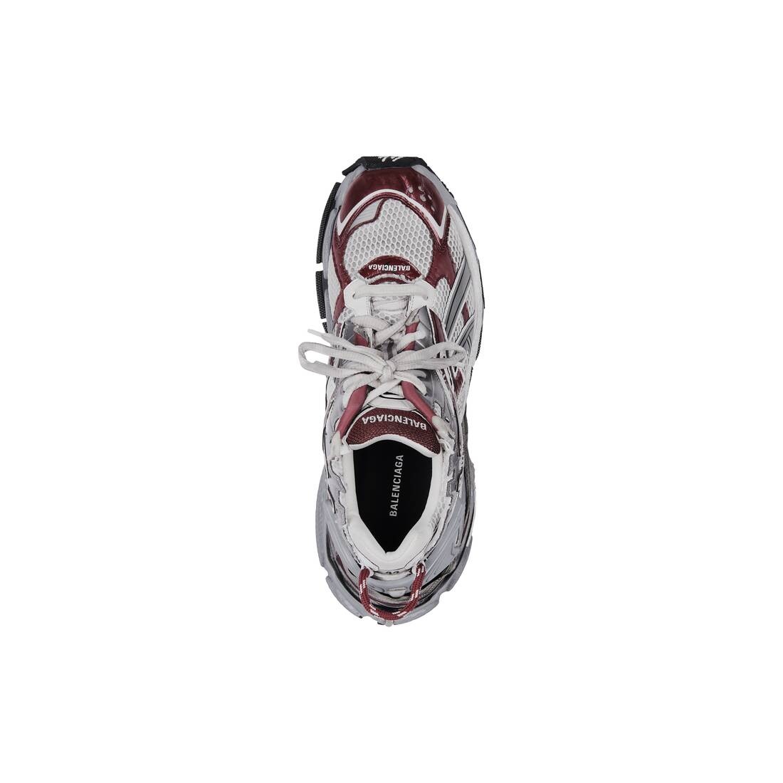 Men's Runner Sneaker in Burgundy - 5