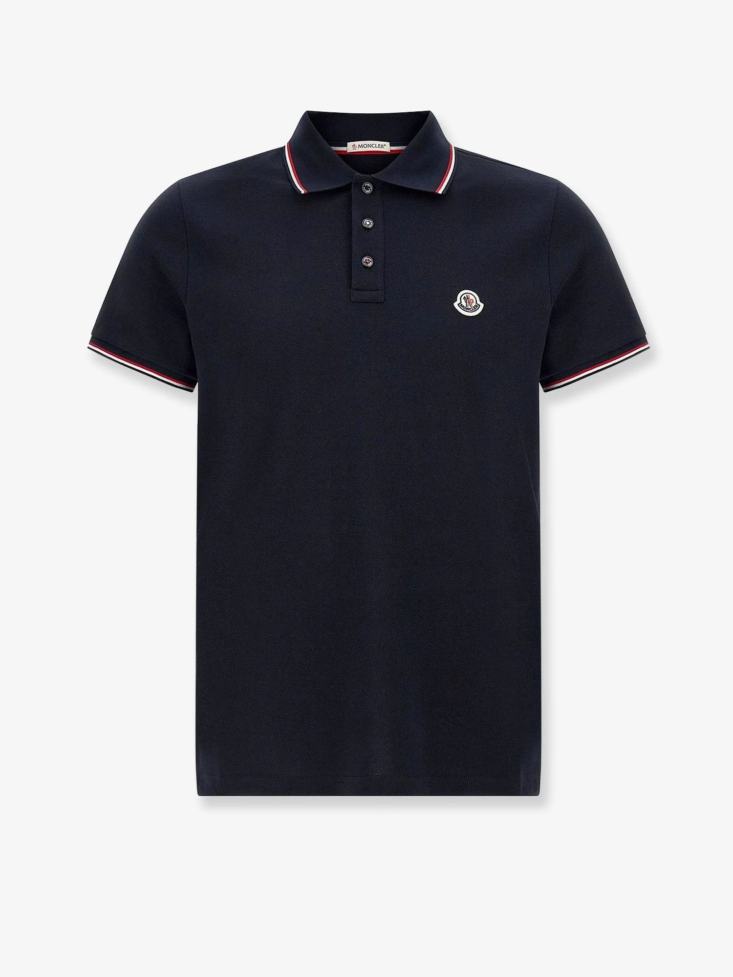 Moncler Cotton Polo Shirt - 1