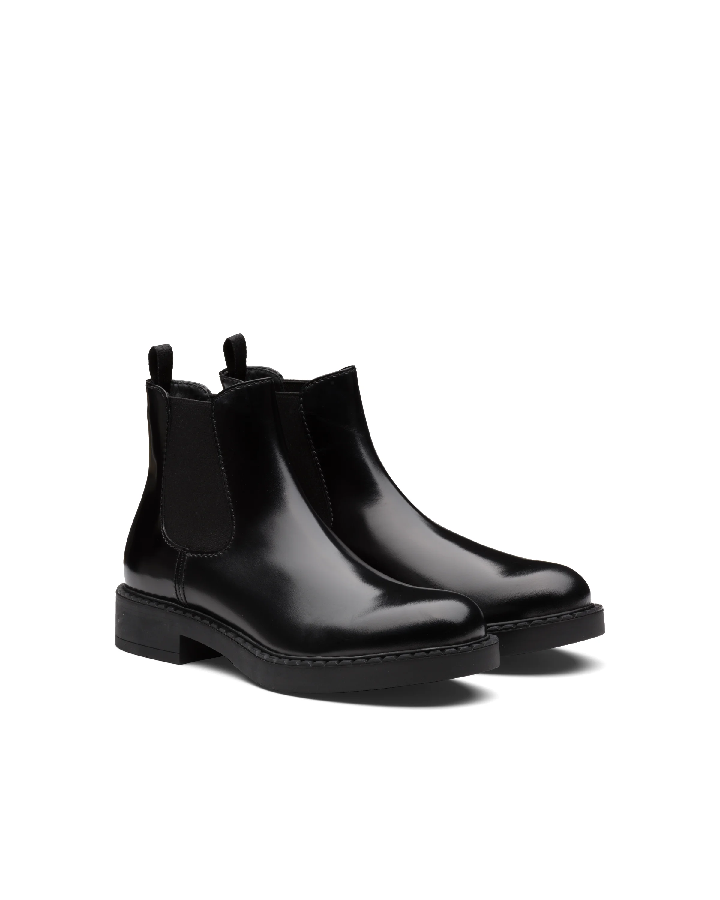 Brushed leather Chelsea boots - 1