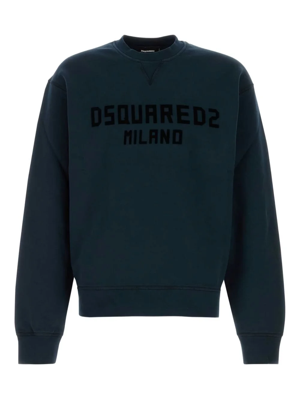 logo-embroidered sweatshirt - 1