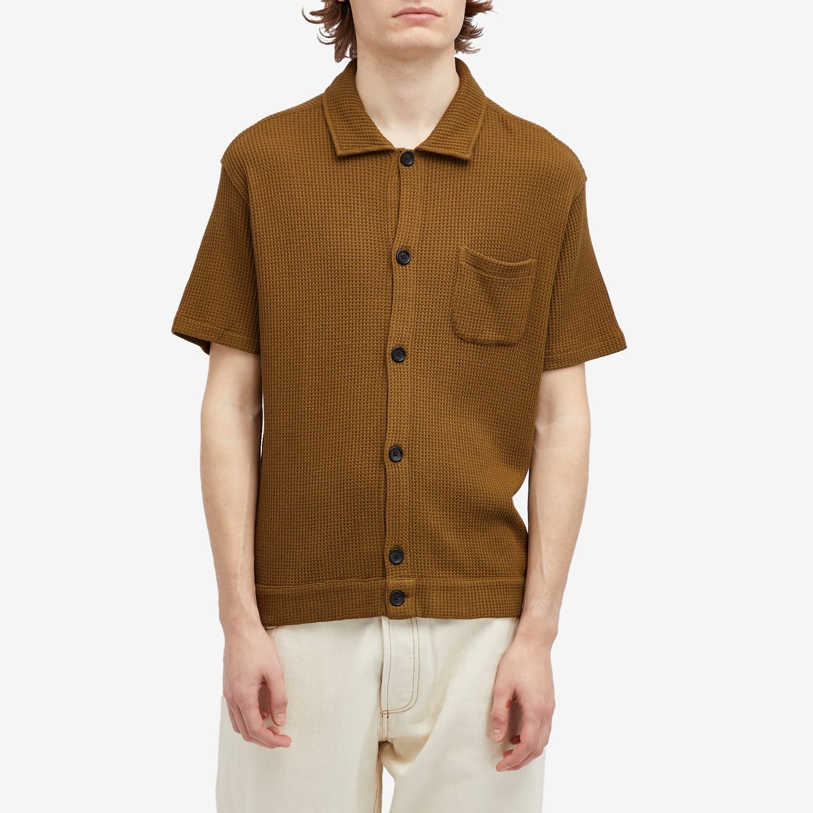 Oliver Spencer Ashby Short Sleeve Jersey Shirt - 2