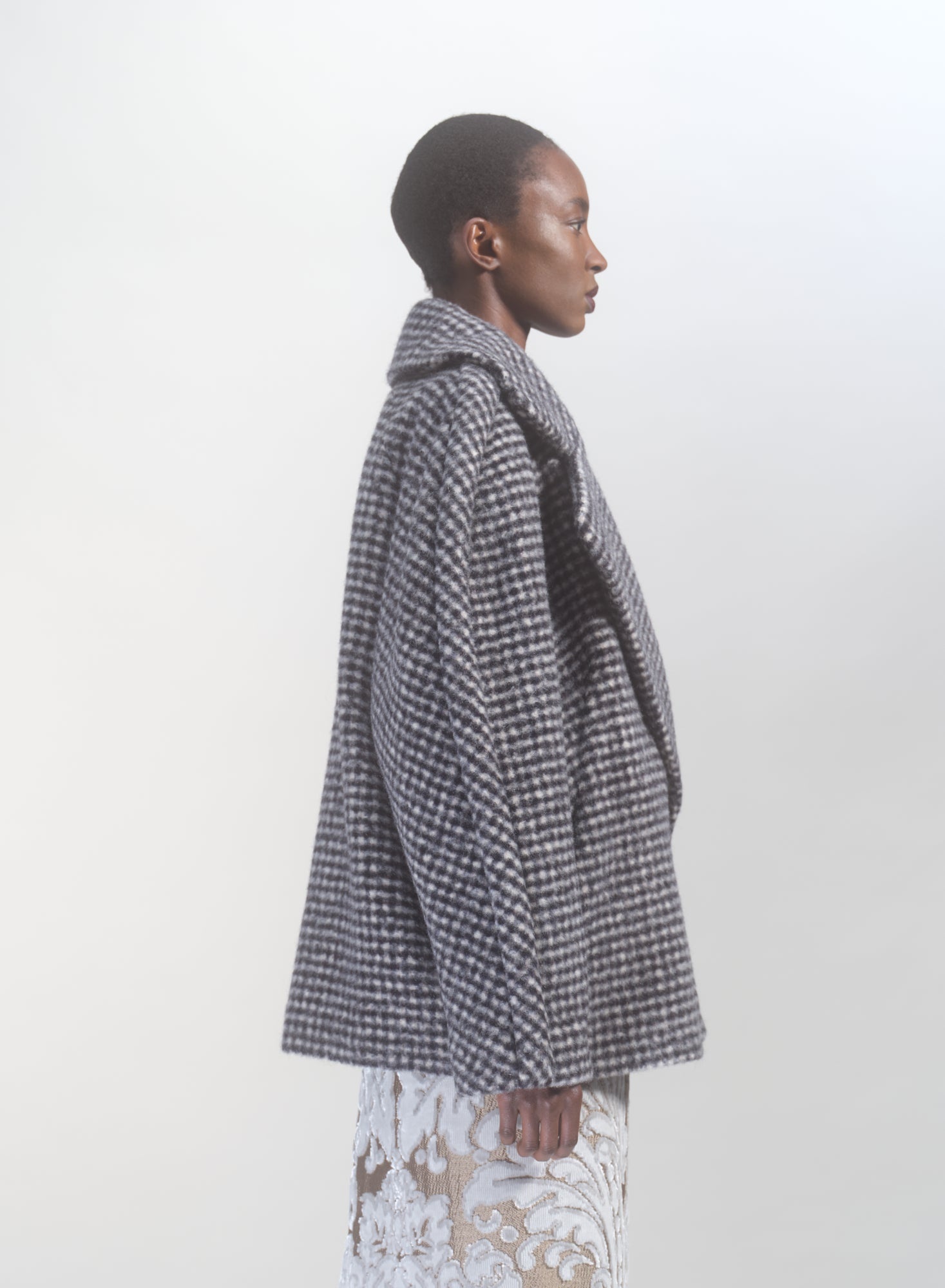 SHORT ROUND COAT - 3