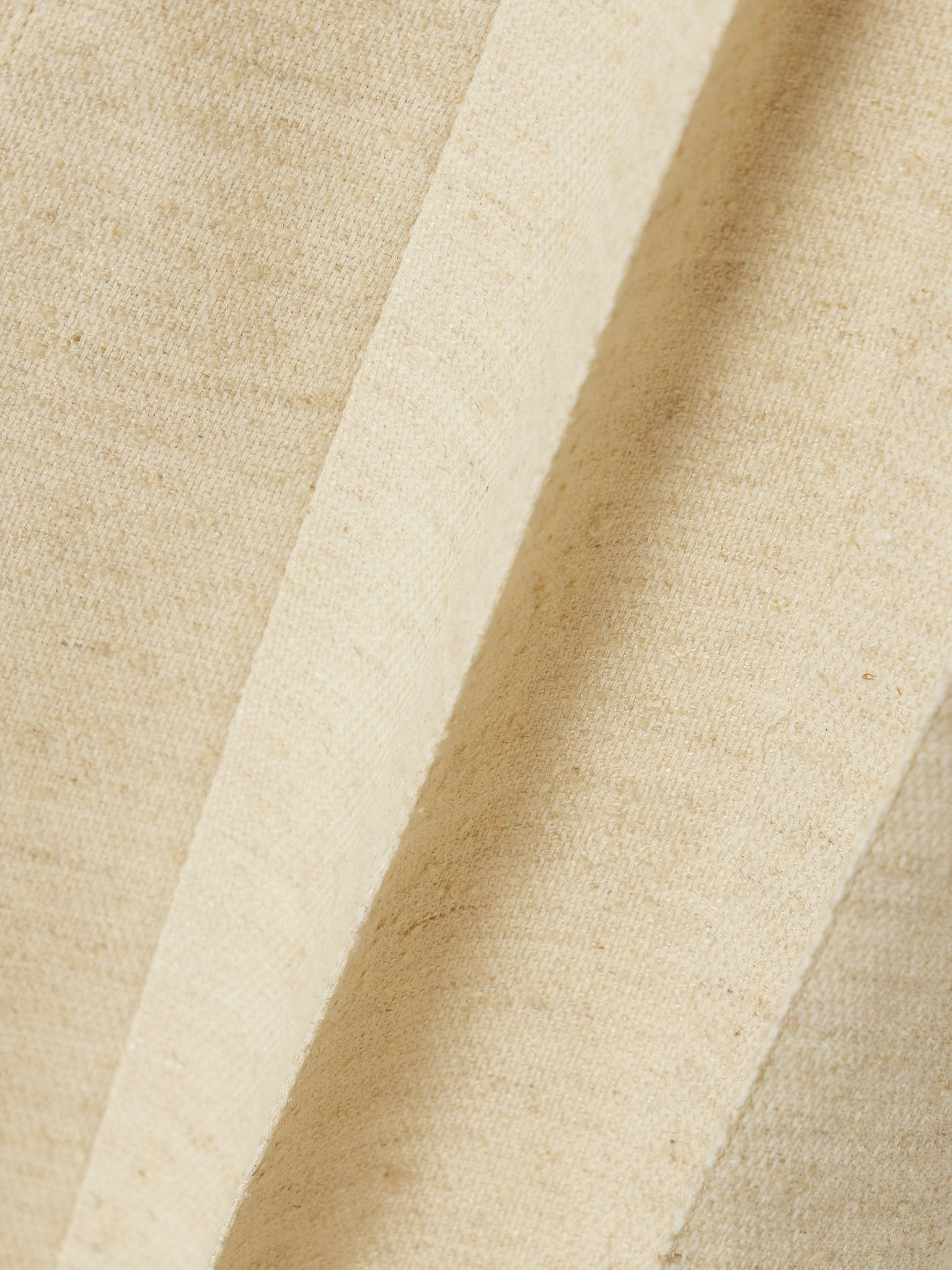 Pleated woven midi skirt Off-white - 6