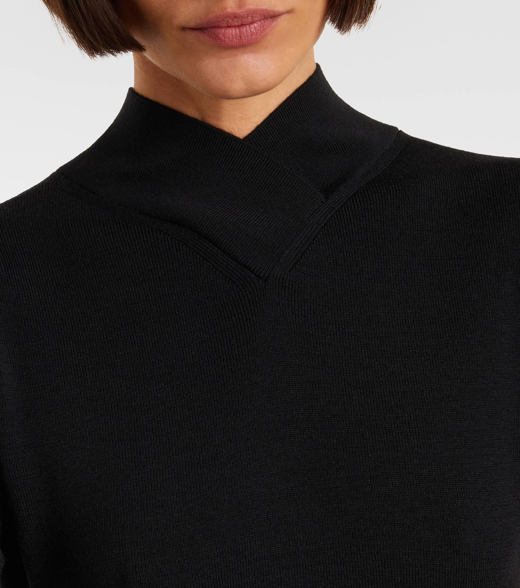 Wool midi dress - 4