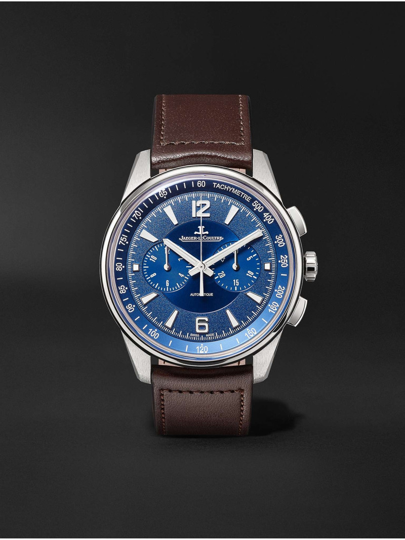 Polaris Automatic Chronograph 42mm Stainless Steel and Leather Watch, Ref. No. 9028480 1