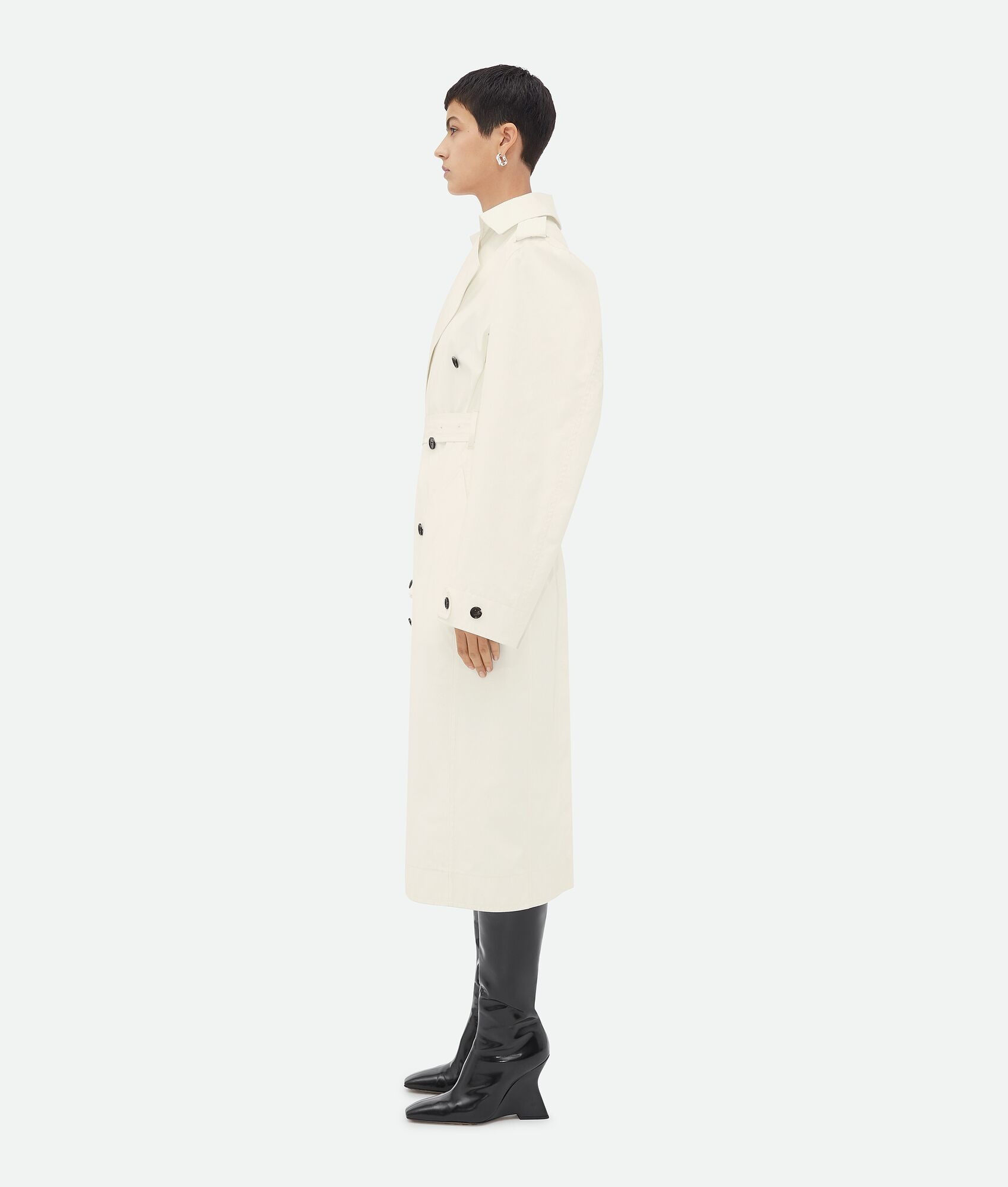 Coated Cotton Coat - 2