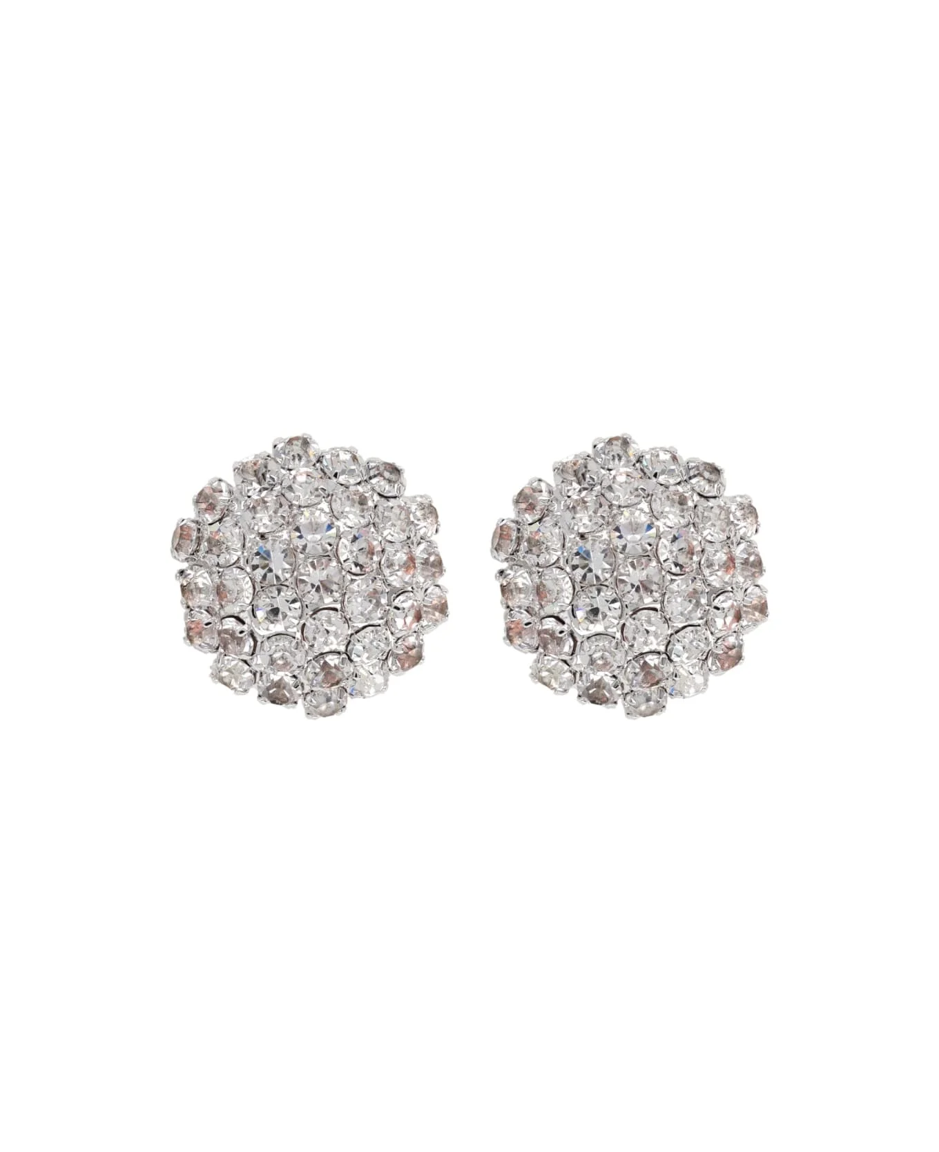 "crystal Flower" Earrings - 1