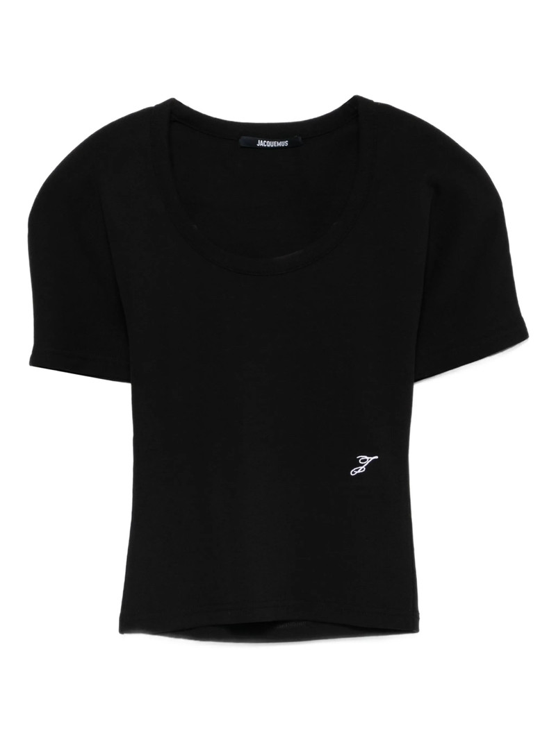 Jacquemus The Espiral Scoop-neck T-shirt 1