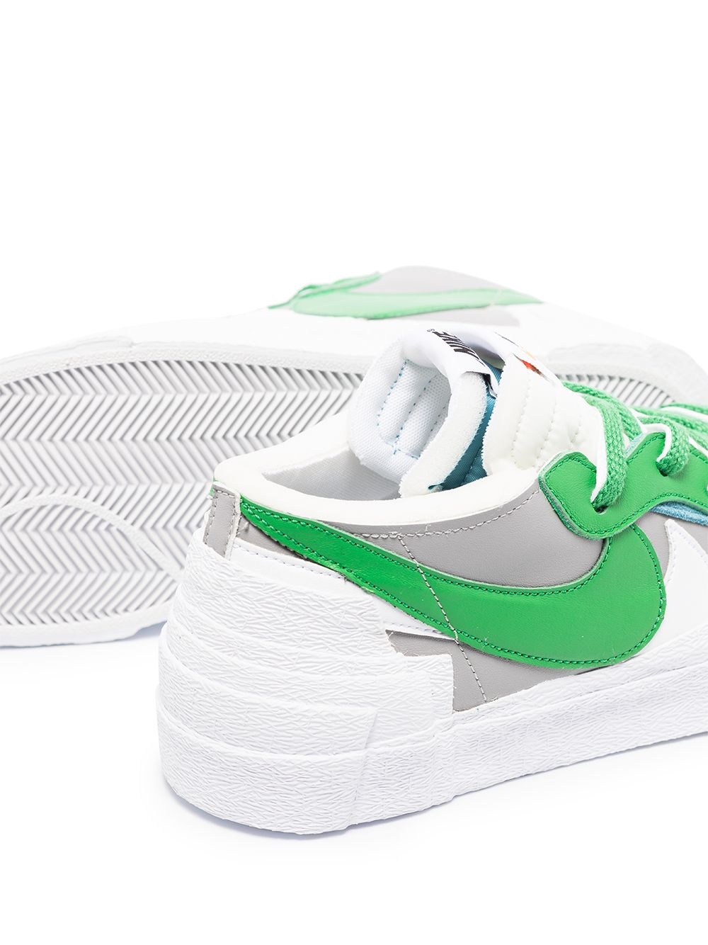 x Sacai Blazer low-top sneakers - 2