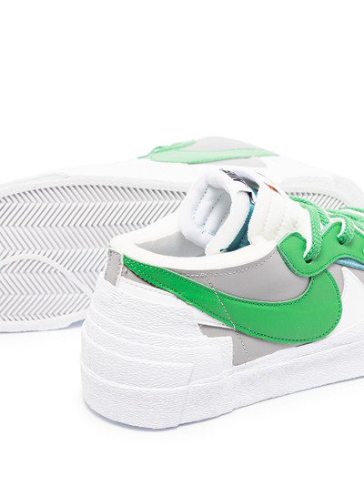 Nike x Sacai Blazer low-top sneakers outlook