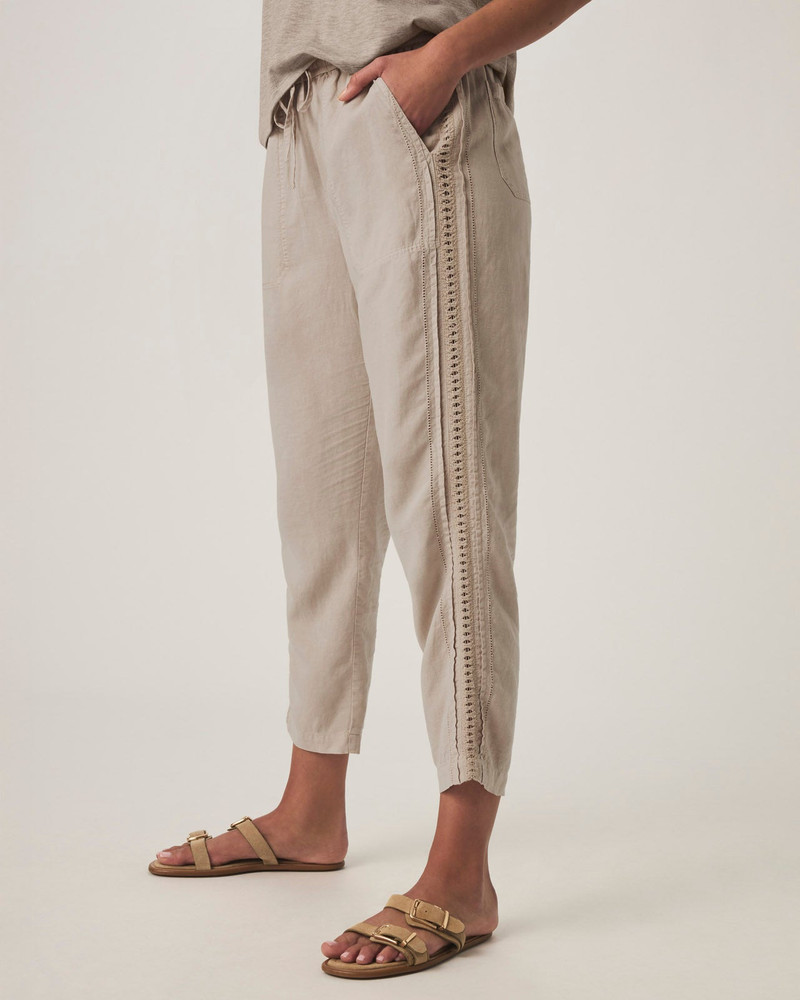 Angie Crochet Straight Leg Pant 4