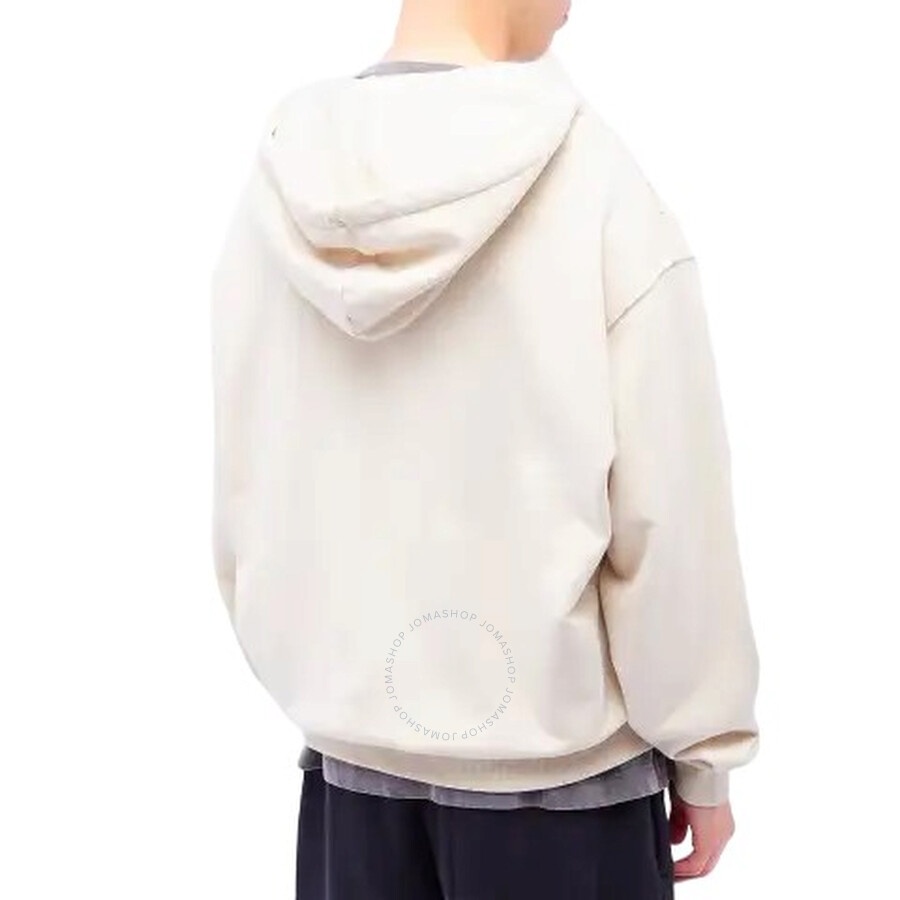 Axel Arigato Pale Beige Honor Zip-Up Cotton Hoodie - 2