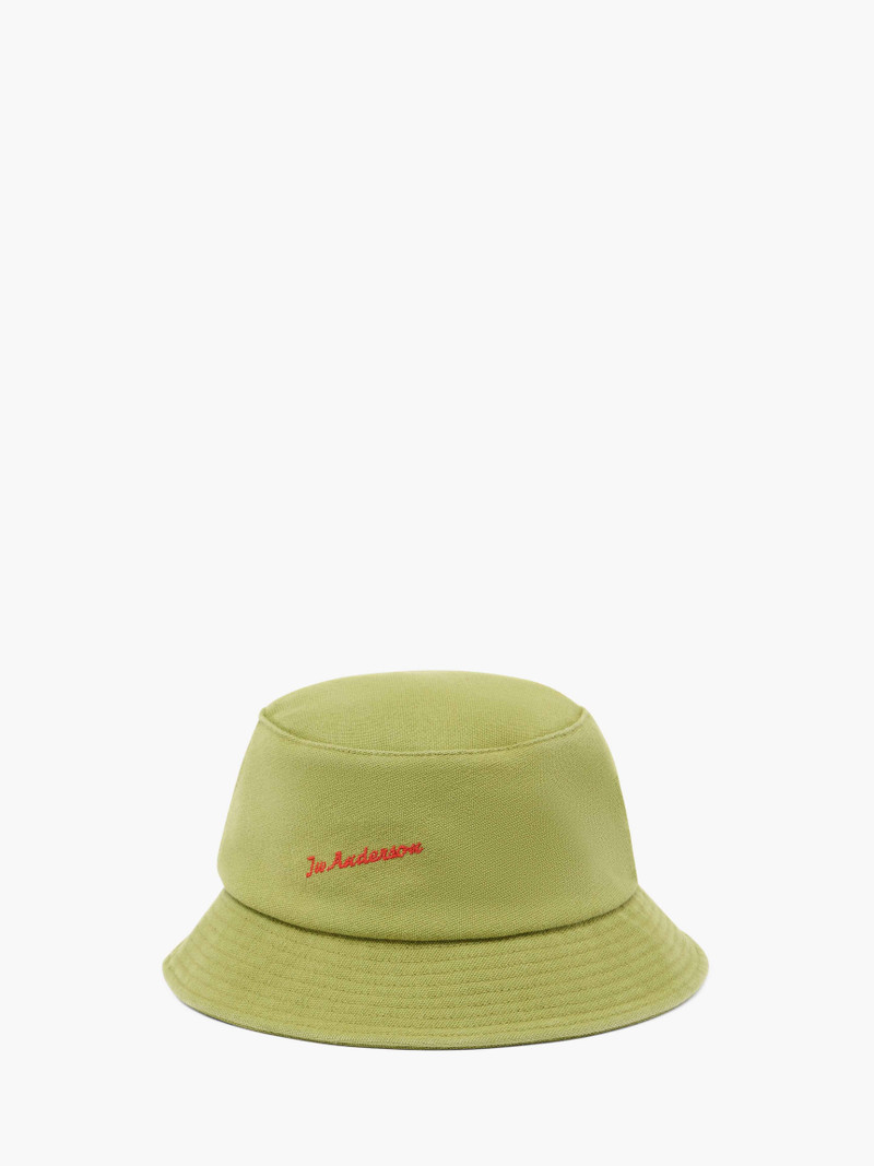 BUCKET HAT WITH ANCHOR LOGO - 1