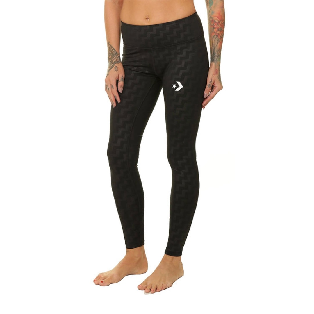 (WMNS) Converse Voltage Leggings 'Black White' 10017650-A01 - 3