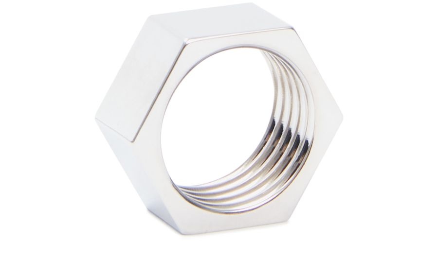 【MAISON MARGIELA】BOLT AND NUT RING CIRCLE MAISON MARGIELA Silver Bolt & Nut Ring - Fashion Accessories