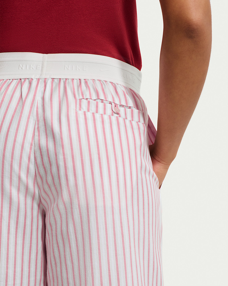 Nike Sportswear Chill Poplin Women's Loose Mid-Rise Woven Striped Pants 3