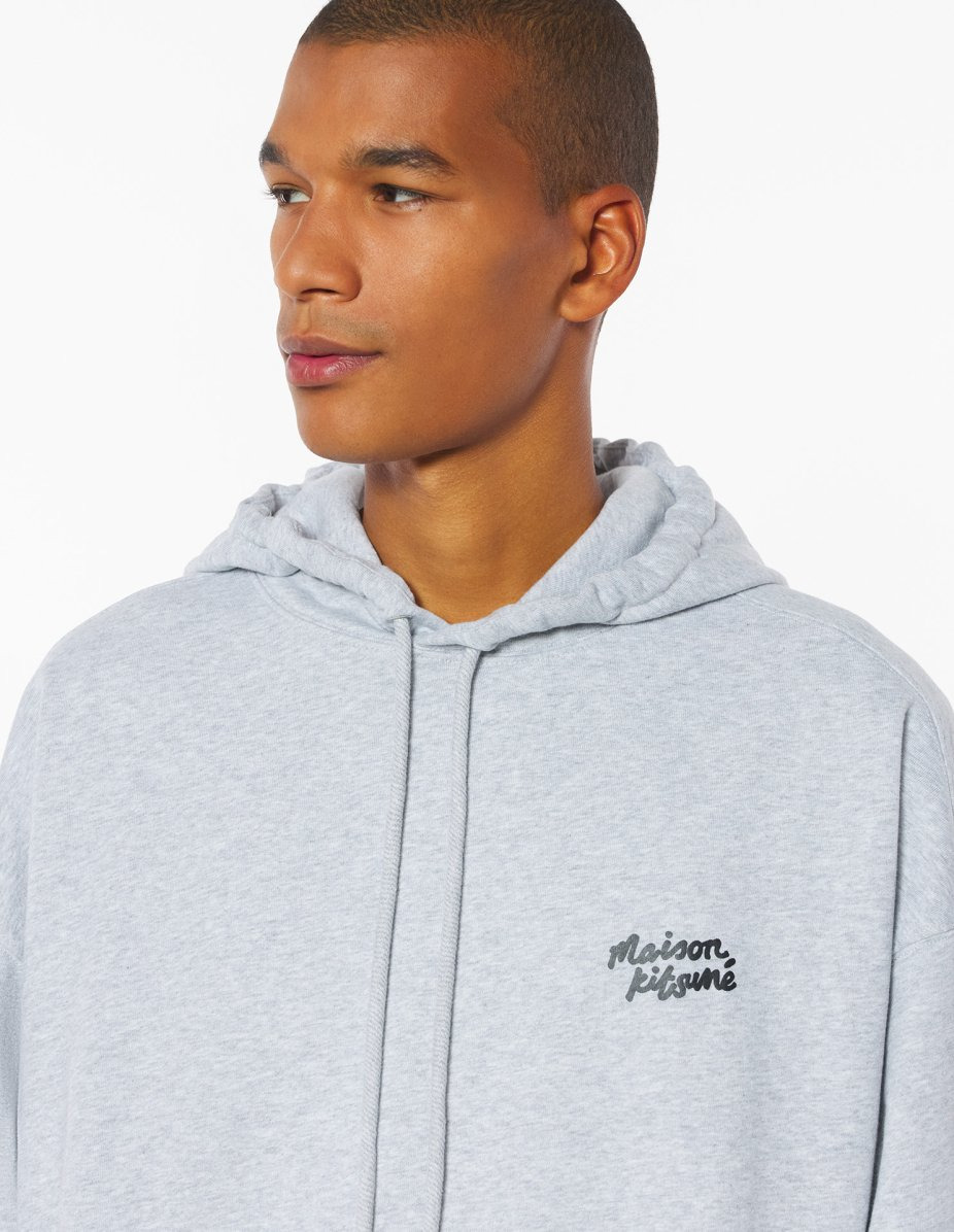 MAISON KITSUNE HANDWRITING OVERSIZE HOODIE - 4
