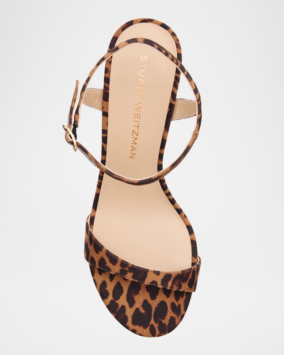 Babette Leopard-Print Ankle-Strap Sandals - 5