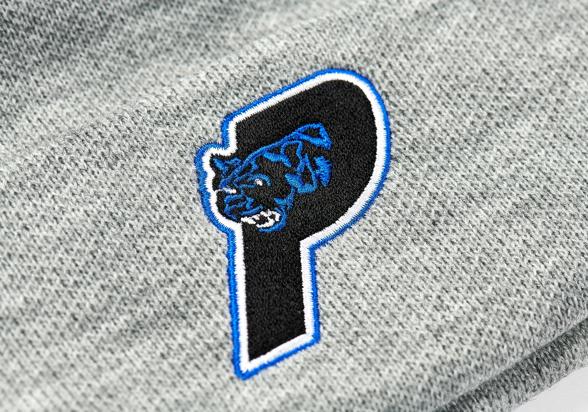 PANTHER BEANIE GREY MARL - 2