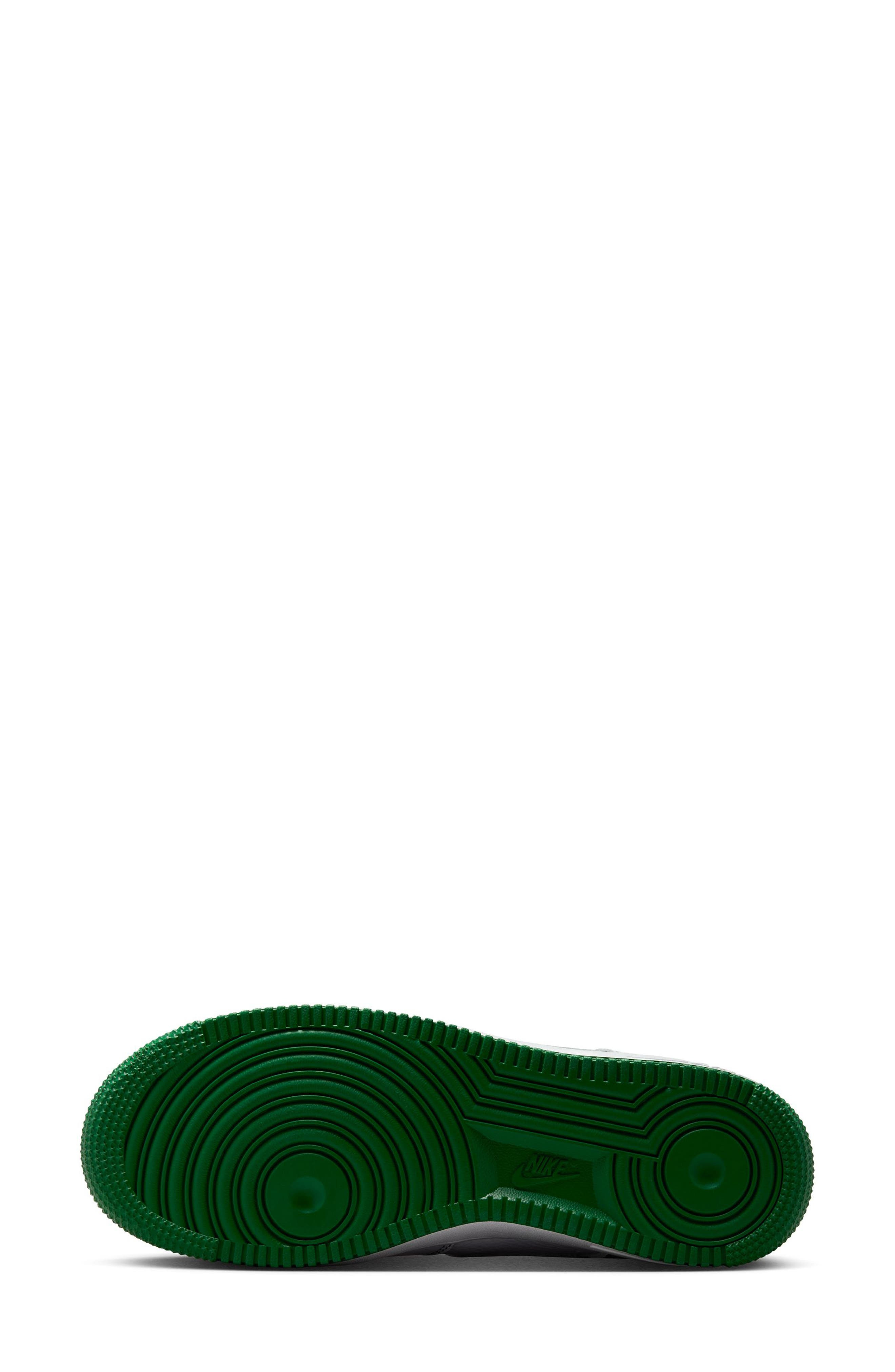 Nike Air Force 1 '07 Sneaker in White/Green/Gold at Nordstrom - 4