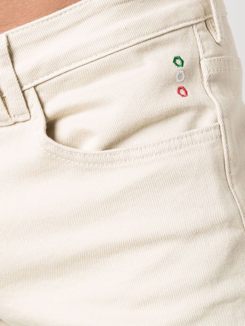 logo-plaque slim-fit jeans 5