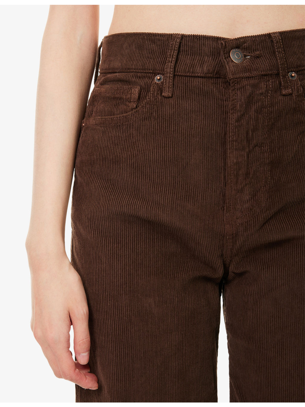 Taylored Corduroy Wide-Leg Cotton Trousers - 5