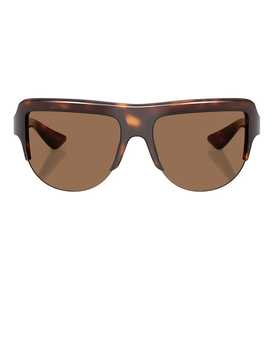 x KHAITE Shield Sunglasses - 1
